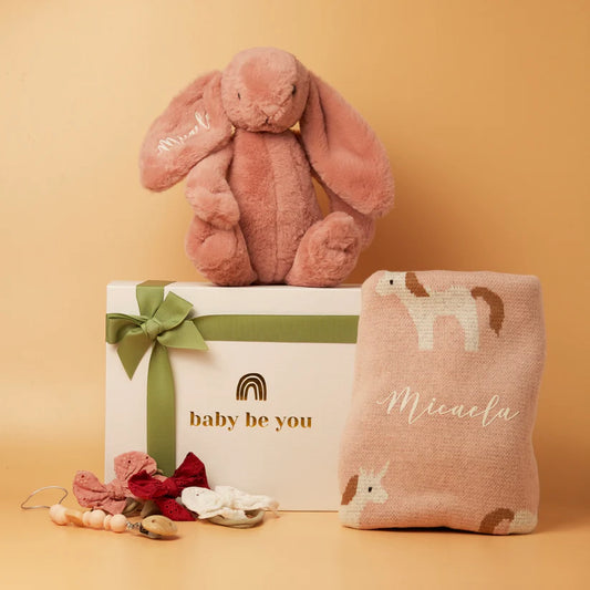 Bedtime Cuddles Gift Box in Blush