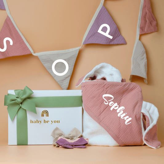 Adorable Organics Baby Gift in Wild Rose