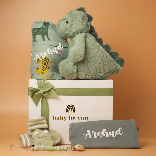 Essentials Newborn Baby Gift Set in Sage