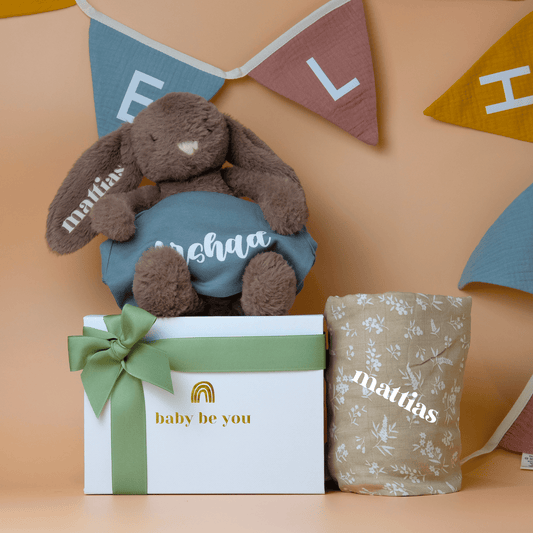 Welcome Earthside Baby Gift Set in Safari