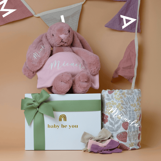 Welcome Earthside Baby Gift Set in Wild Rose